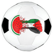 Palestijnse verzetsstrijders steken de kop op in W Voetbal (Gedraaid)