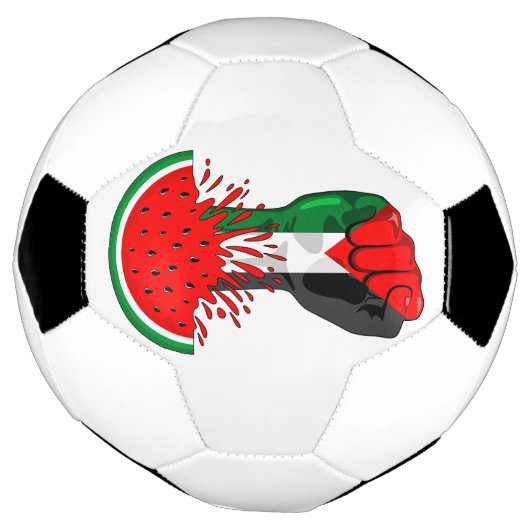 Palestijnse verzetsstrijders steken de kop op in W Voetbal (Gedraaid)