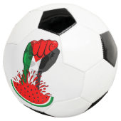 Palestijnse verzetsstrijders steken de kop op in W Voetbal (Drie kwart)