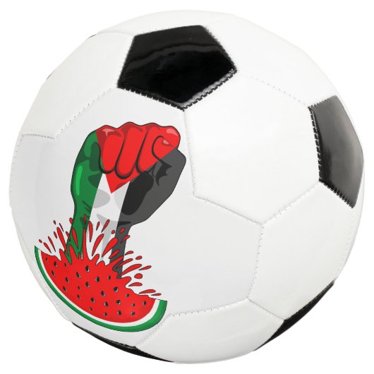 Palestijnse verzetsstrijders steken de kop op in W Voetbal (Drie kwart)