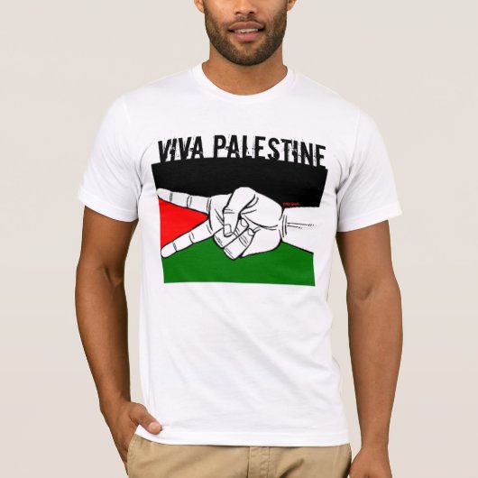 Palestijnse viva t-shirt (Voorkant)