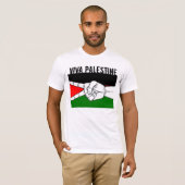 Palestijnse viva t-shirt (Voorkant volledig)