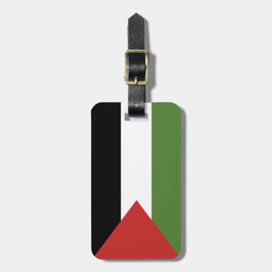 Palestijnse vlag bagagelabel (Voorkant verticaal)
