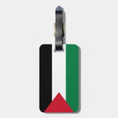 Palestijnse vlag bagagelabel (Achterkant verticaal)