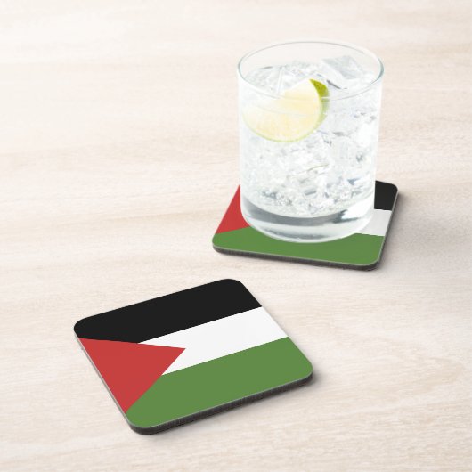 Palestijnse vlag bier onderzetter (Rechterzijde)