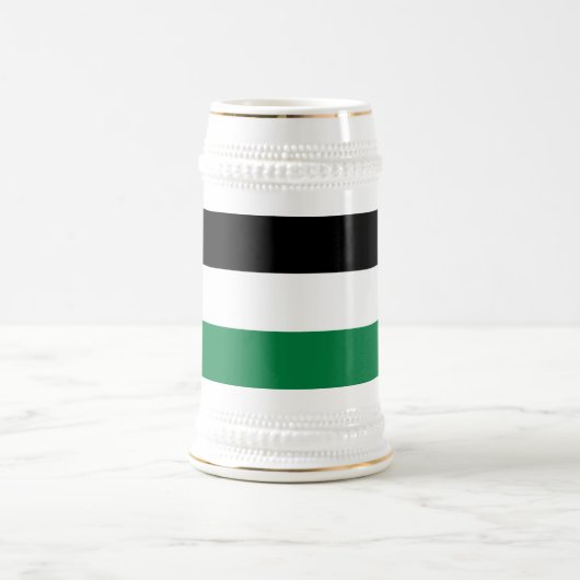 Palestijnse vlag bierpul (Center)