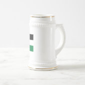 Palestijnse vlag bierpul (Voorkant rechts)