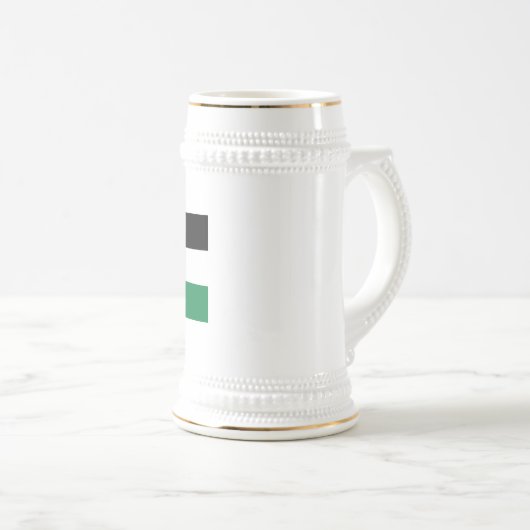 Palestijnse vlag bierpul (Voorkant rechts)