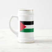 Palestijnse vlag bierpul (Links)