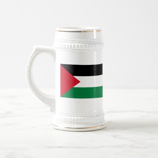 Palestijnse vlag bierpul (Links)