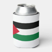 Palestijnse vlag blikjeskoeler (Blikje Voorkant)