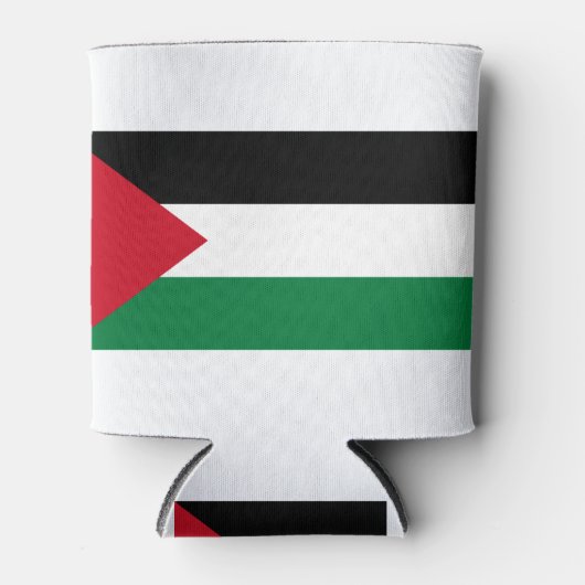Palestijnse vlag blikjeskoeler (Voorkant)