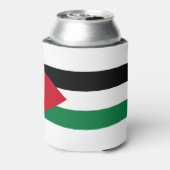 Palestijnse vlag blikjeskoeler (Blikje Achterkant)