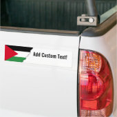 Palestijnse vlag bumpersticker (Op Truck)