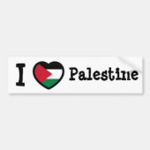 Palestijnse vlag bumpersticker (Voorkant)