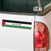 Palestijnse vlag bumpersticker (Op Truck)