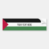 Palestijnse vlag bumpersticker (Voorkant)