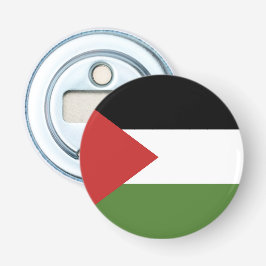 Palestijnse vlag button flesopener