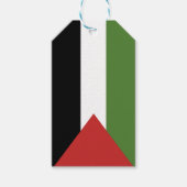 Palestijnse vlag cadeaulabel (Voorkant)
