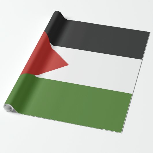 Palestijnse vlag cadeaupapier (Uitgerold)