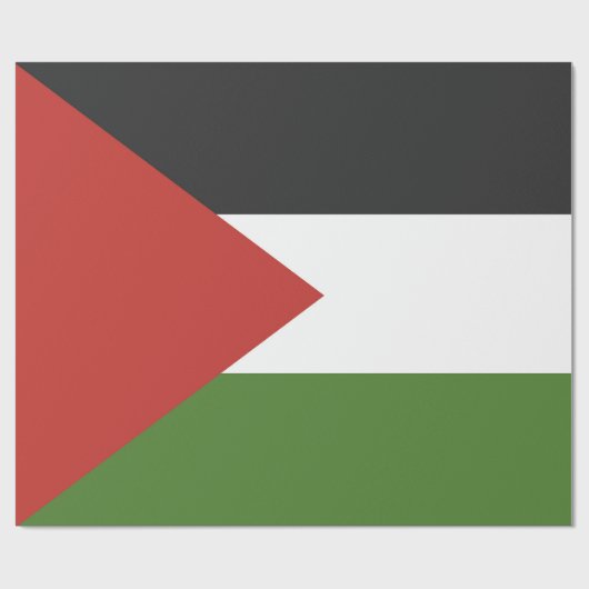 Palestijnse vlag cadeaupapier (Vlak)