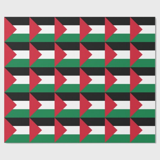 Palestijnse vlag cadeaupapier (Vlak)