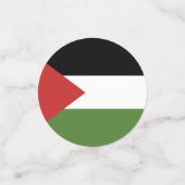 Palestijnse vlag confetti (Kleine voorkant)