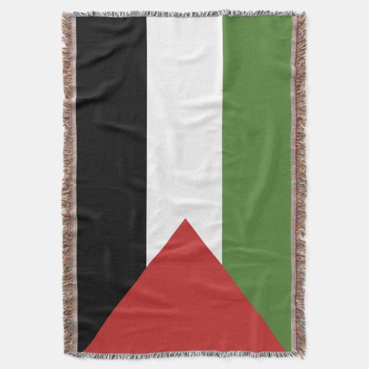 Palestijnse vlag deken (Voorkant Verticaal)