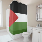 Palestijnse vlag douchegordijn (In situ)