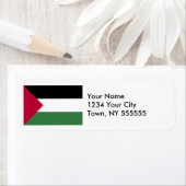 Palestijnse vlag etiket (Insitu)