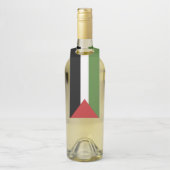 Palestijnse vlag flessenhanger (Op fles)