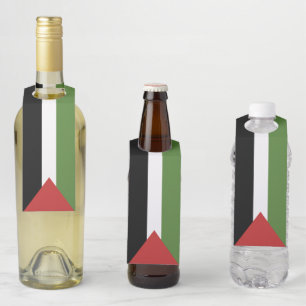 Palestijnse vlag flessenhanger