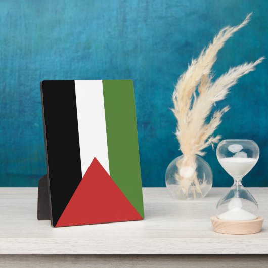 Palestijnse vlag fotoplaat (Zijkant)