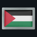 Palestijnse vlag gesp<br><div class="desc">Patriottische vlag van Palestina.</div>