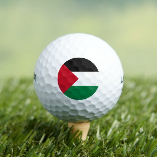 Palestijnse vlag golfballen (Insitu Shirt)