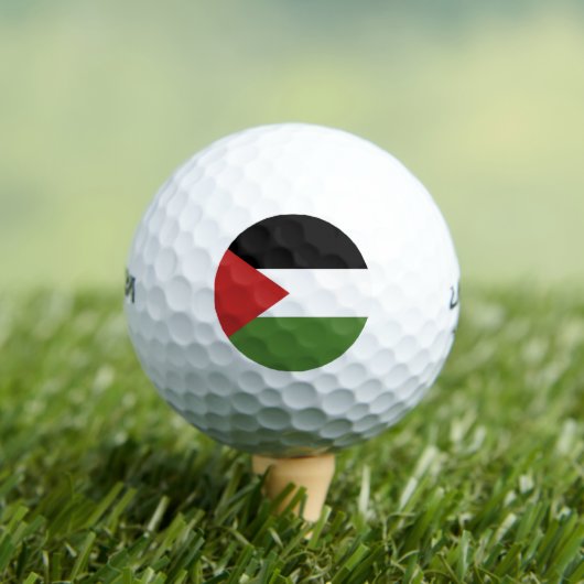 Palestijnse vlag golfballen (Insitu Shirt)