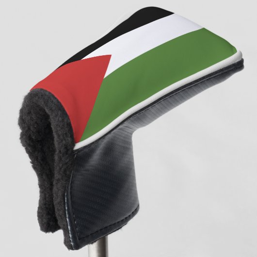 Palestijnse vlag golfheadcover (3/4 voorkant)
