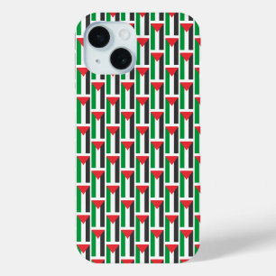 Palestijnse vlag Gratis Palestina aangepast iPhone 15 Case