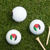 Palestijnse vlag Gratis Palestina aangepast Golfballen (Insitu Gras)