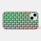Palestijnse vlag Gratis Palestina aangepast iPhone 15 Case (Achterkant horizontaal)