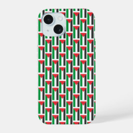 Palestijnse vlag Gratis Palestina aangepast iPhone 15 Case