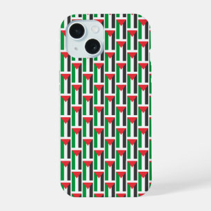 Palestijnse vlag Gratis Palestina aangepast iPhone 15 Case