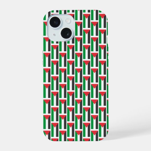Palestijnse vlag Gratis Palestina aangepast iPhone 15 Case (Achterkant)