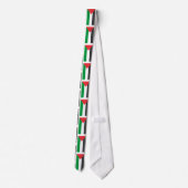 Palestijnse vlag Gratis Palestina aangepast Stropdas (Achterkant)