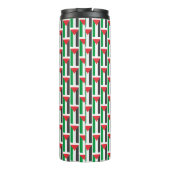 Palestijnse vlag Gratis Palestina aangepast Thermosbeker (Achterkant)