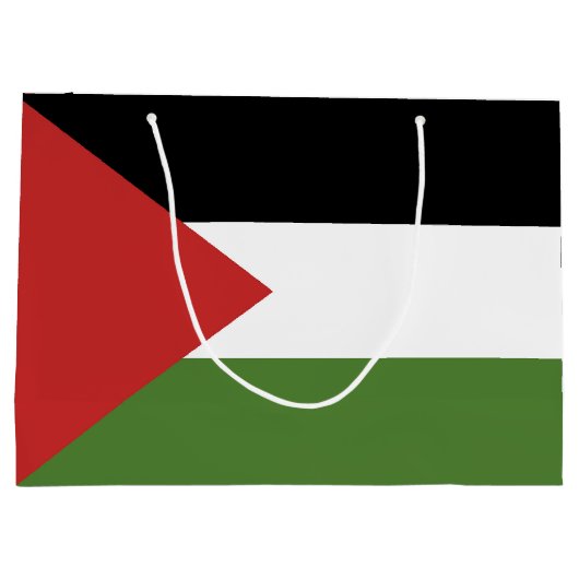 Palestijnse vlag groot cadeauzakje (Achterkant)