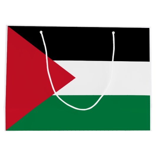 Palestijnse vlag groot cadeauzakje (Achterkant)