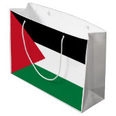 Palestijnse vlag groot cadeauzakje (Achterkant Gekanteld)
