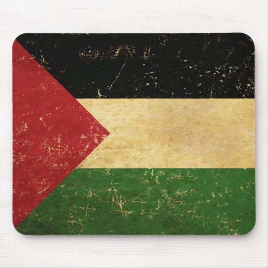 Palestijnse vlag Grunge Muismat (Voorkant)