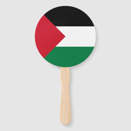Palestijnse vlag handwaaier (Voorkant)